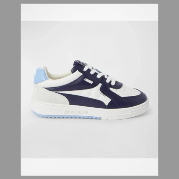 Palm Angels NIB Boy's Palm University Low-Top Leather Sneakers, (Size 13) (31EU) - Picture 1 of 6
